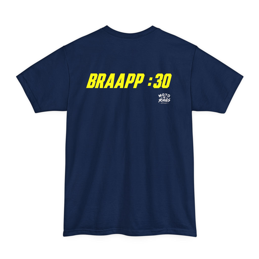 What time is it? BRAAPP :30 time! (Tall)