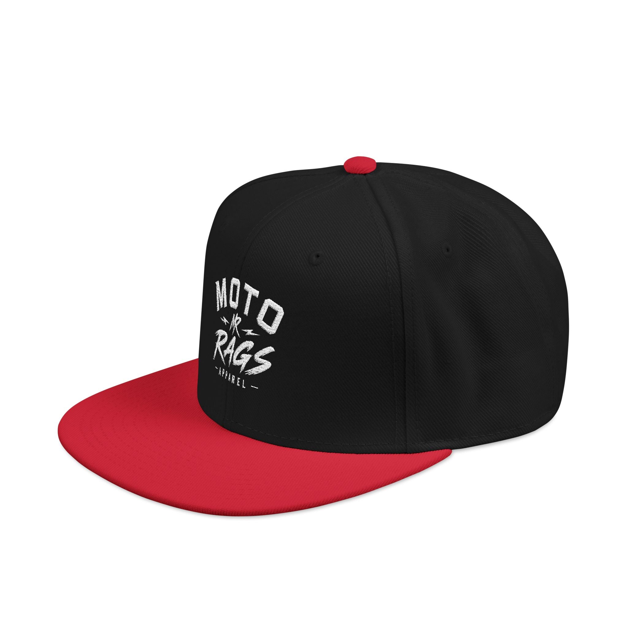 The OG Moto Rags Snapback Flat Bill Hat