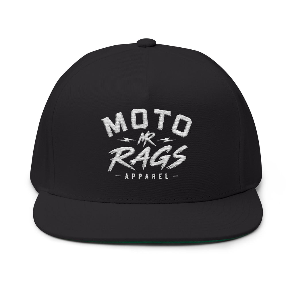 The OG Moto Rags Snapbill Flat Cap