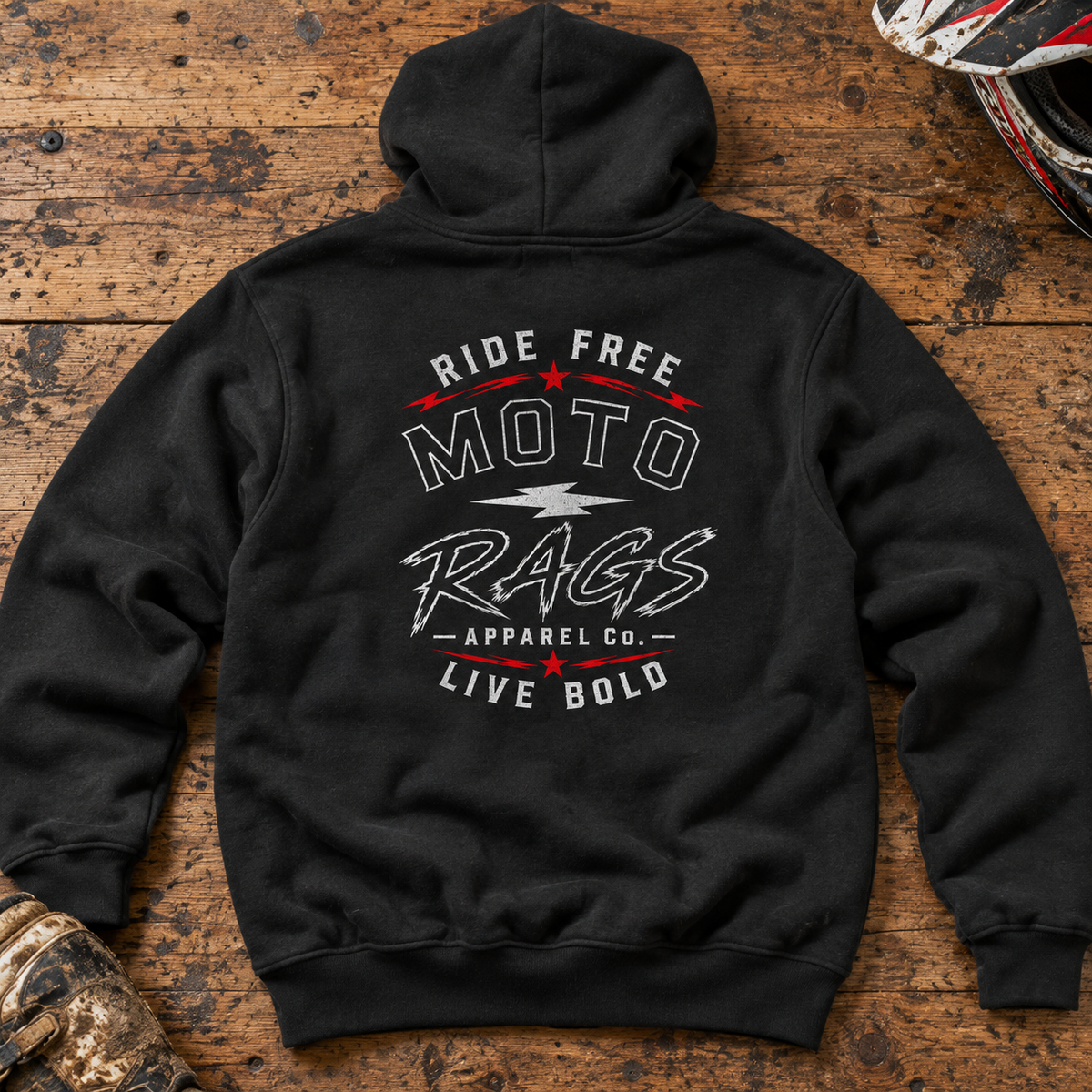 Ride Free Live Bold - Adult Hoodie