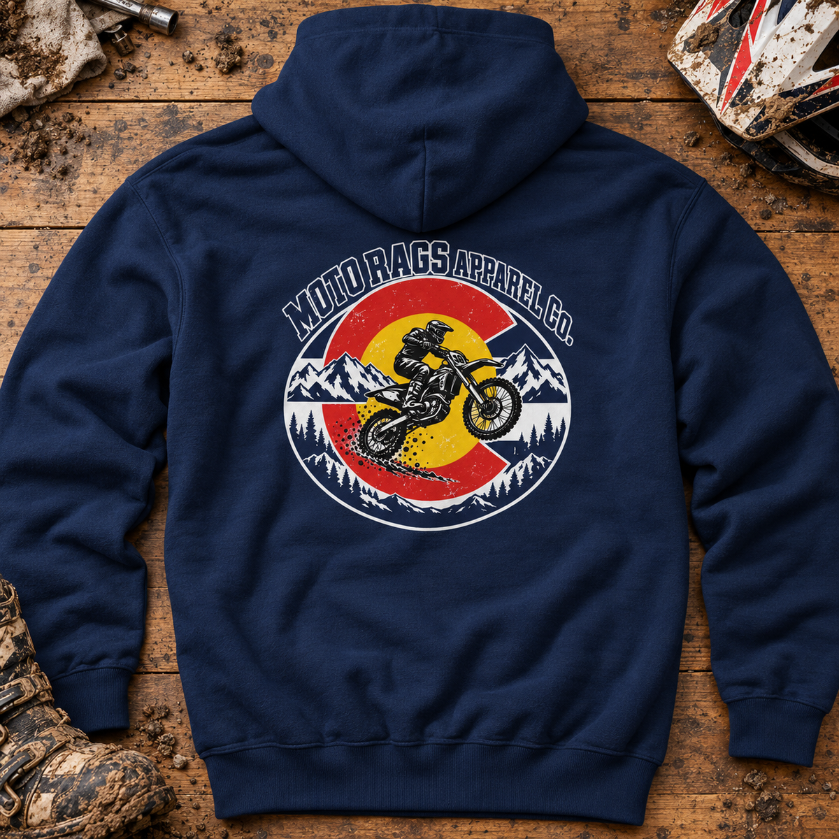 State 38 (Colorado) - Adult Hoodie