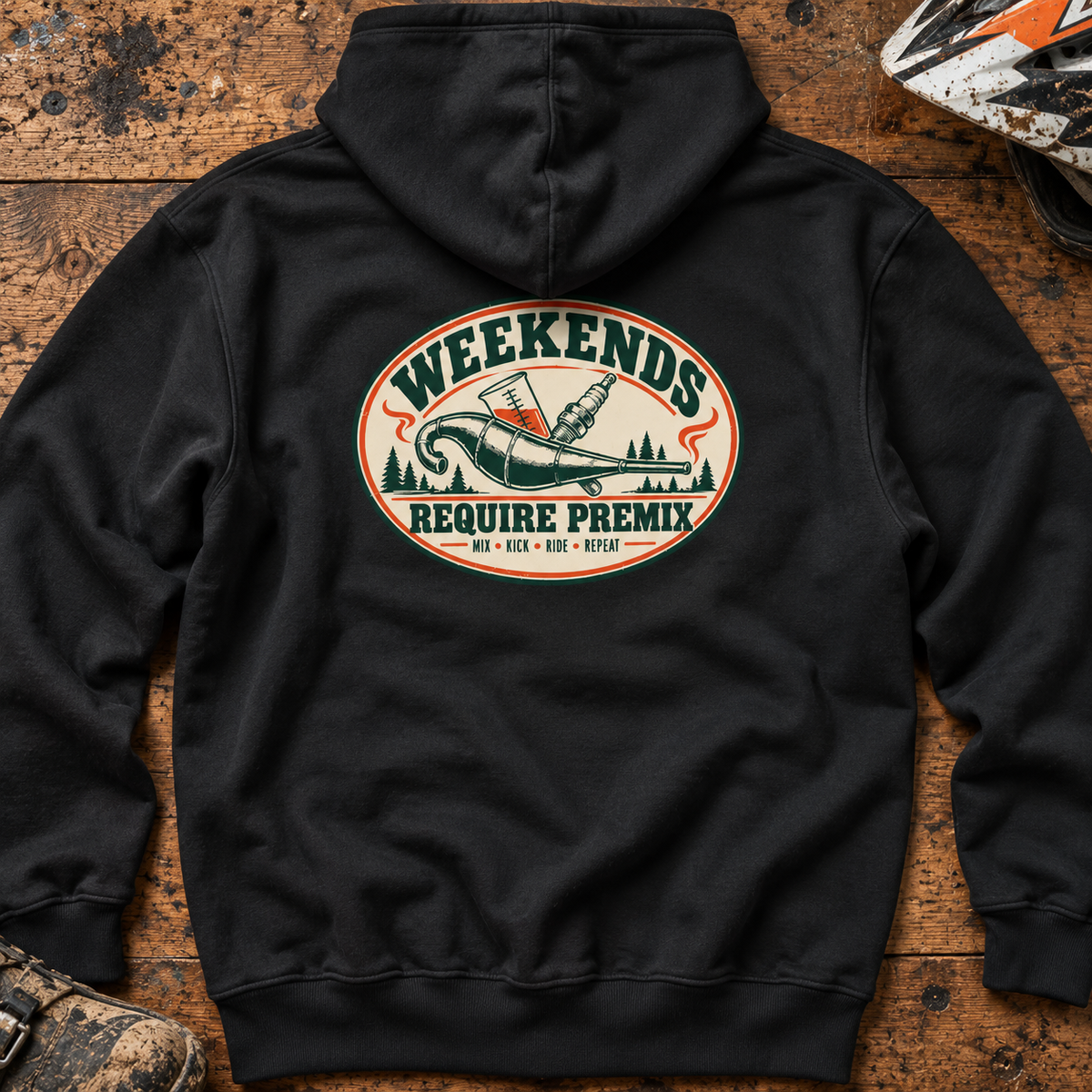 Weekends Require Premix - Adult Hoodie