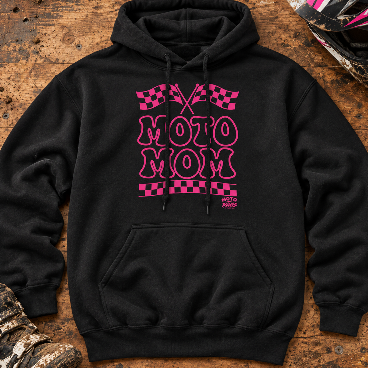 Moto Mom - Adult Hoodie