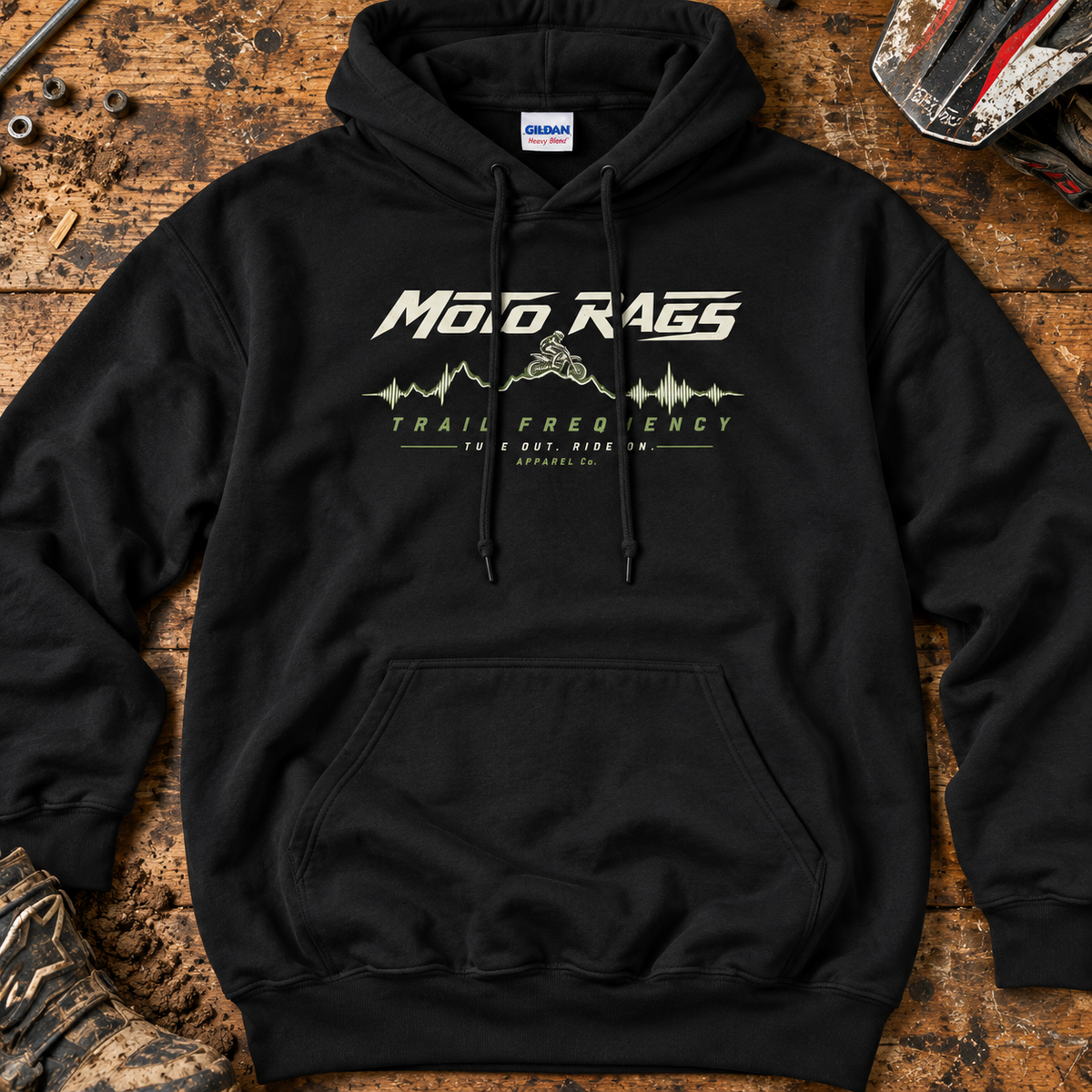 Trail Frequency - Adult Hoodie