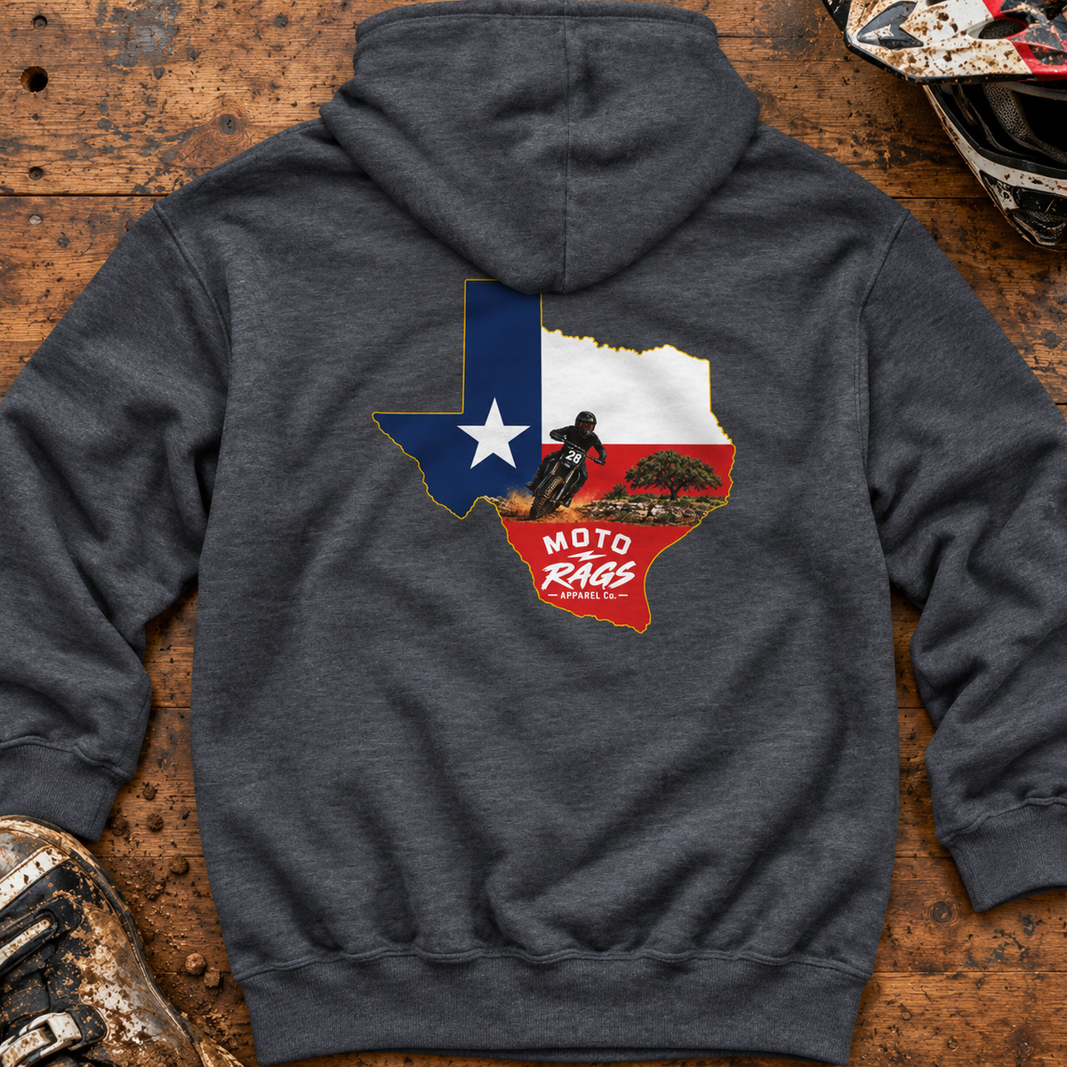 State 28 (Texas) - Adult Hoodie