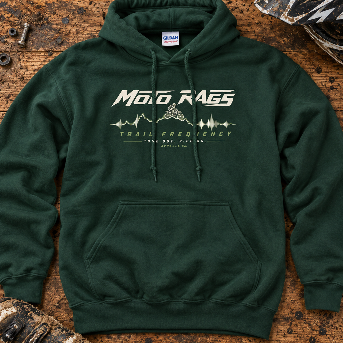 Trail Frequency - Adult Hoodie