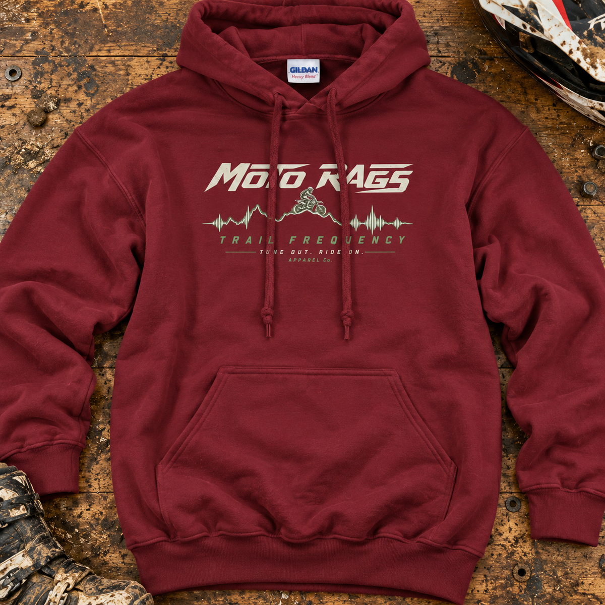 Trail Frequency - Adult Hoodie