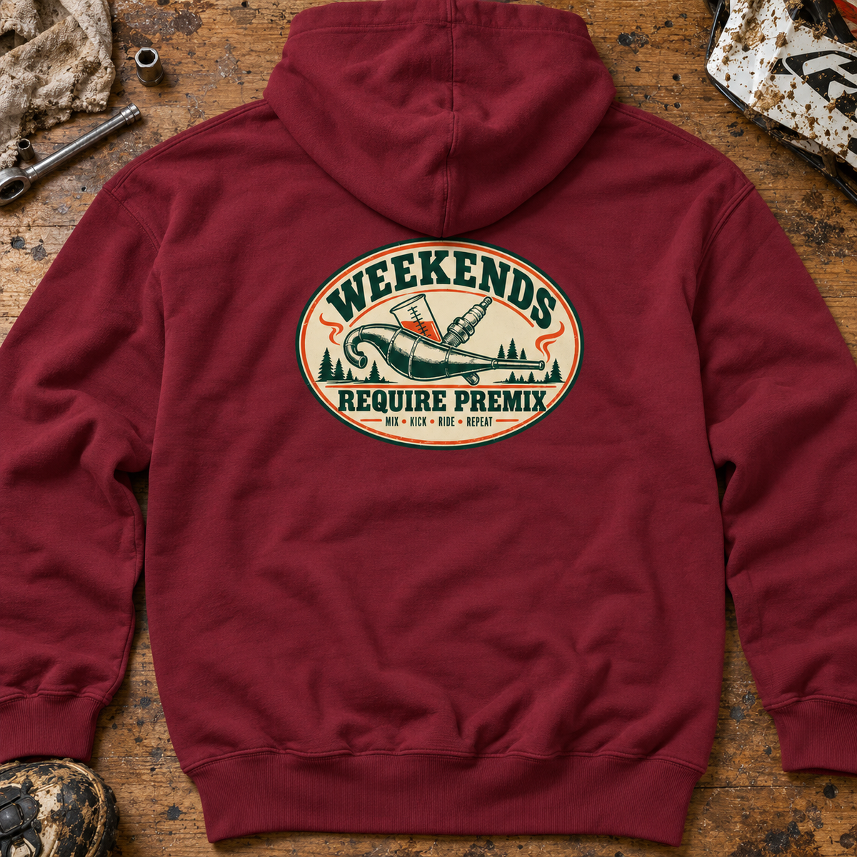 Weekends Require Premix - Adult Hoodie