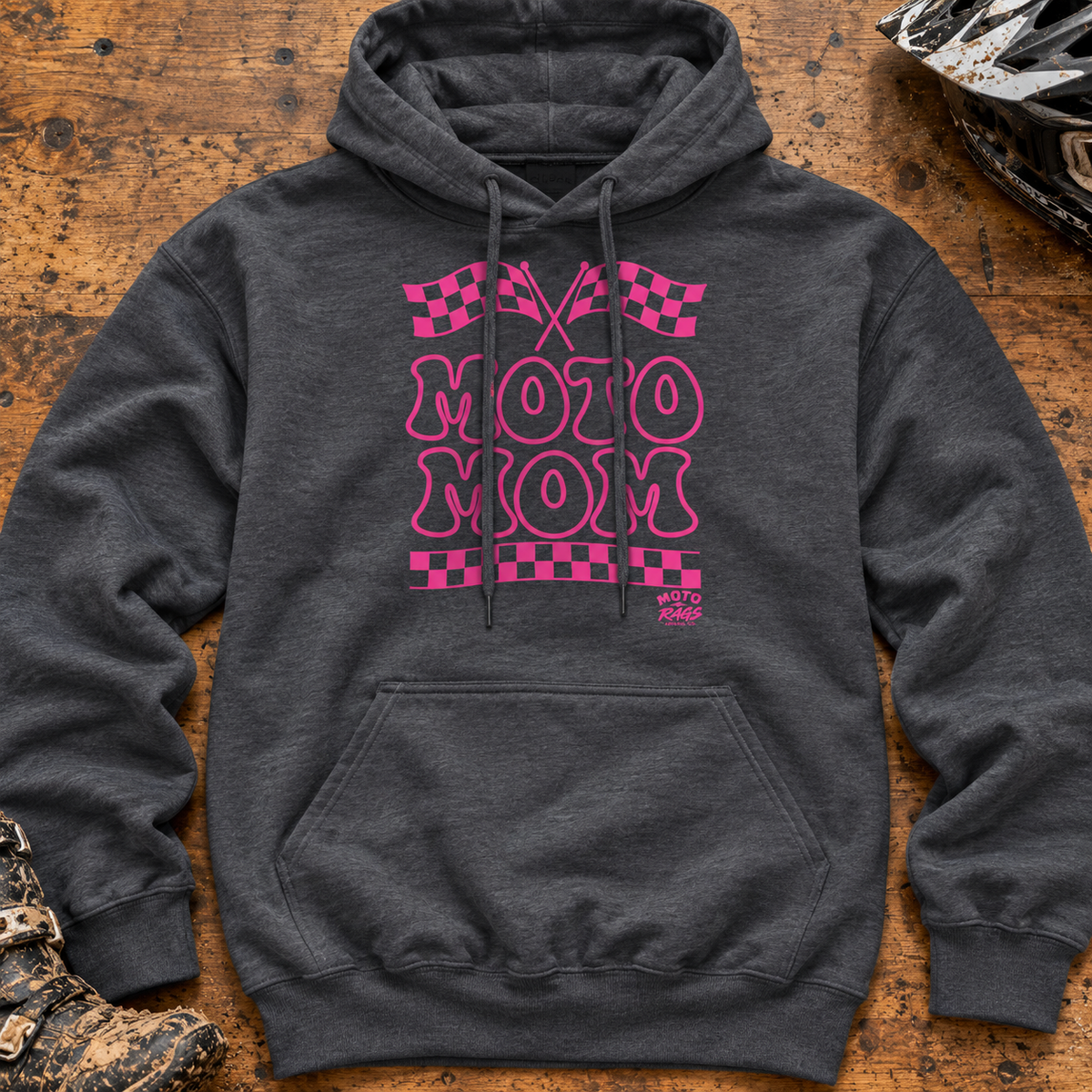 Moto Mom - Adult Hoodie