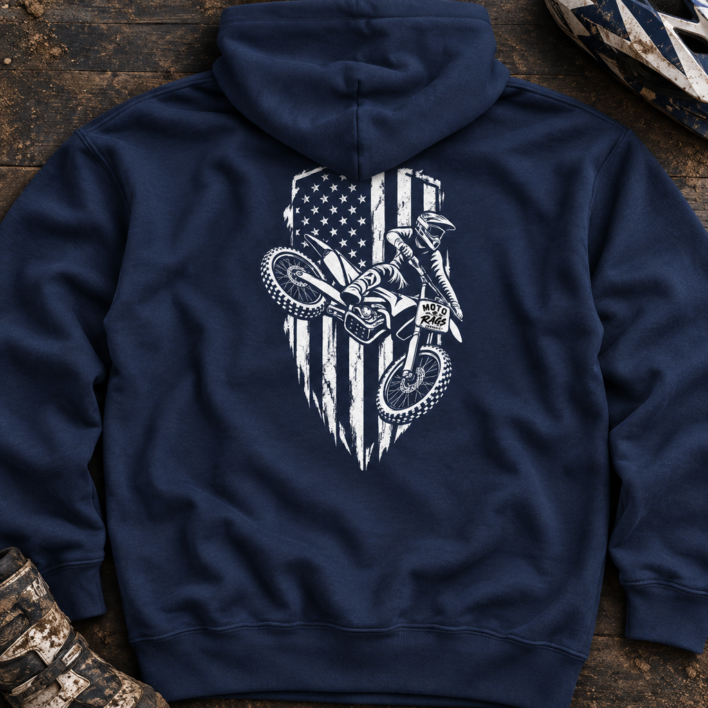 Tactical American Flag - Adult Hoodie