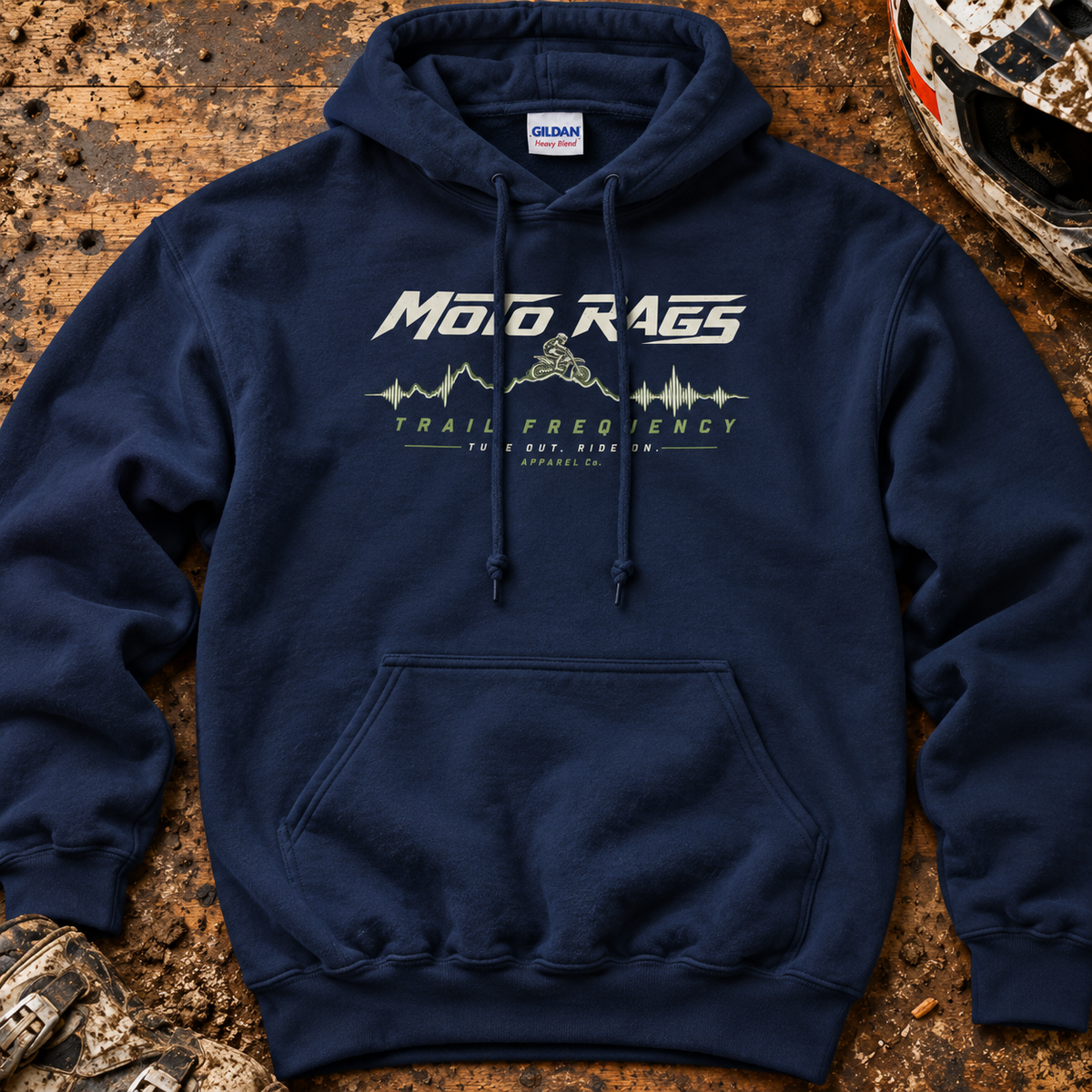 Trail Frequency - Adult Hoodie