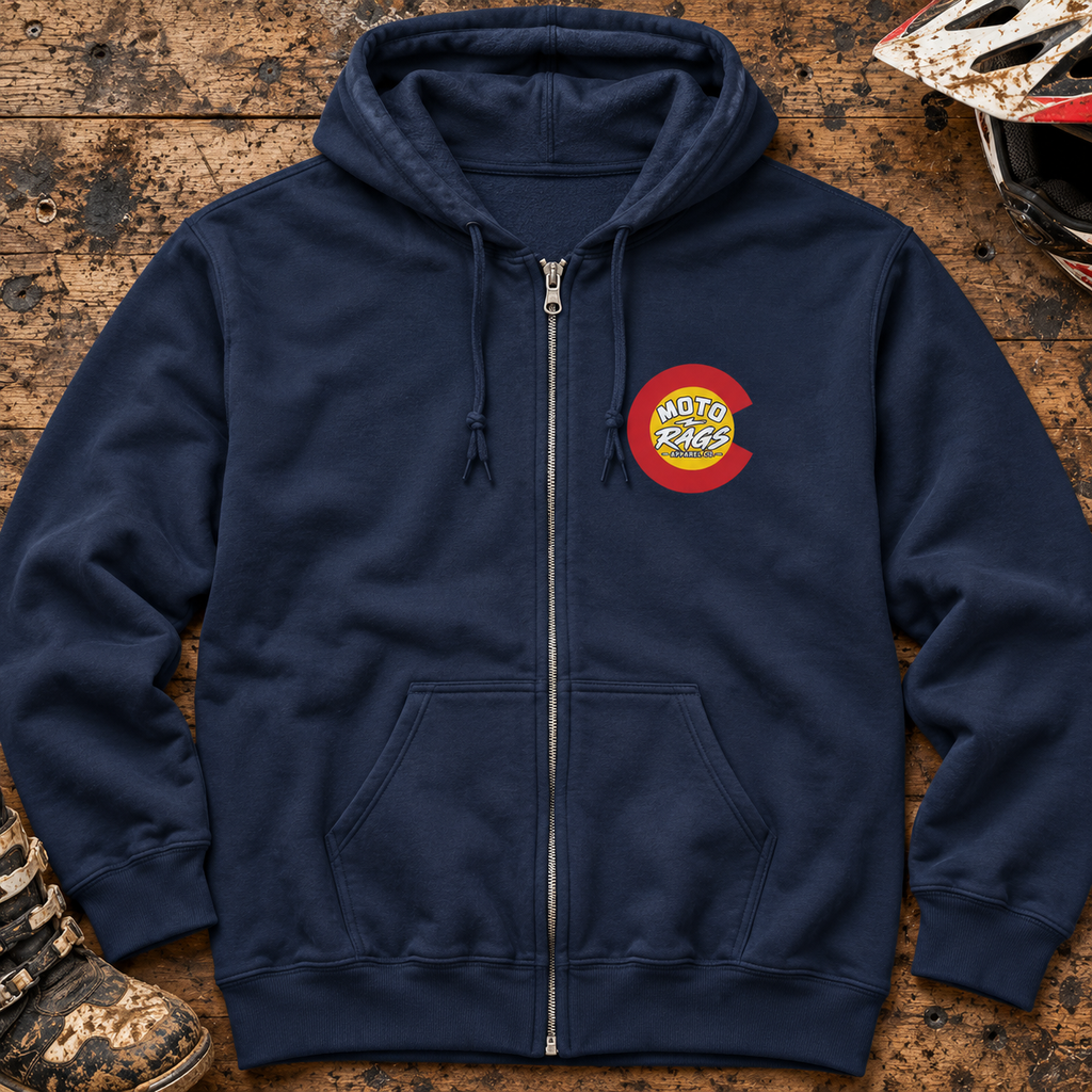 State 38 (Colorado) - Adult Zip-up Hoodie