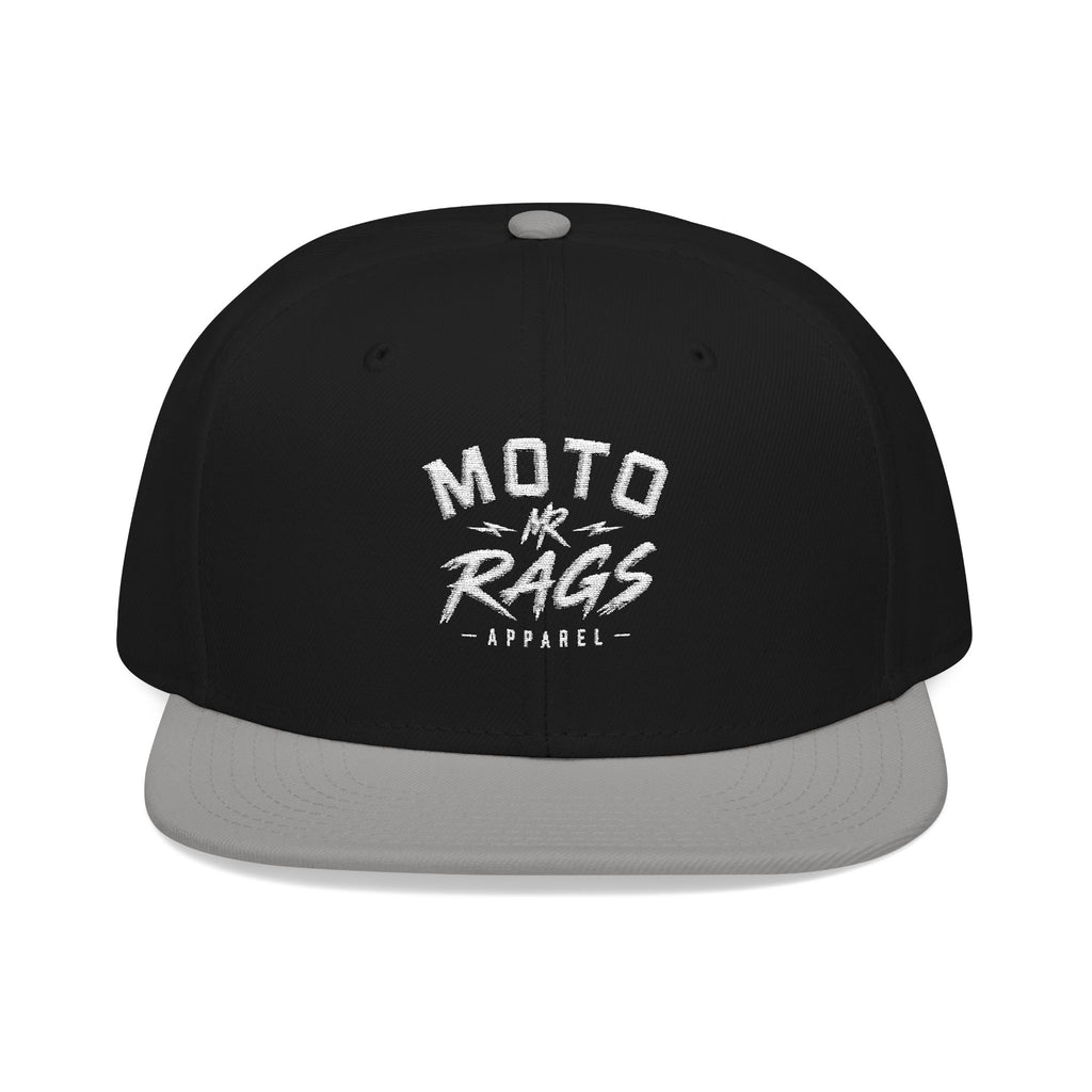 The OG Moto Rags Snapback Flat Bill Hat