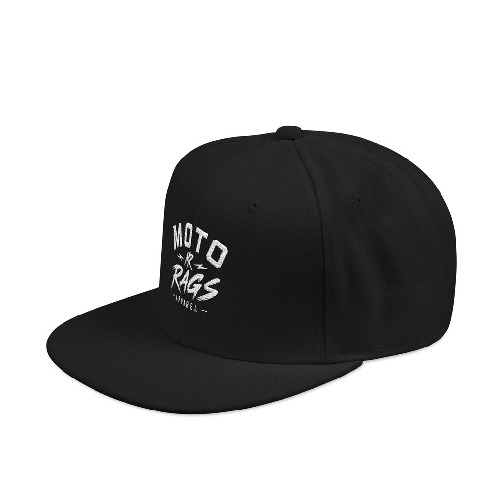 The OG Moto Rags Snapback Flat Bill Hat