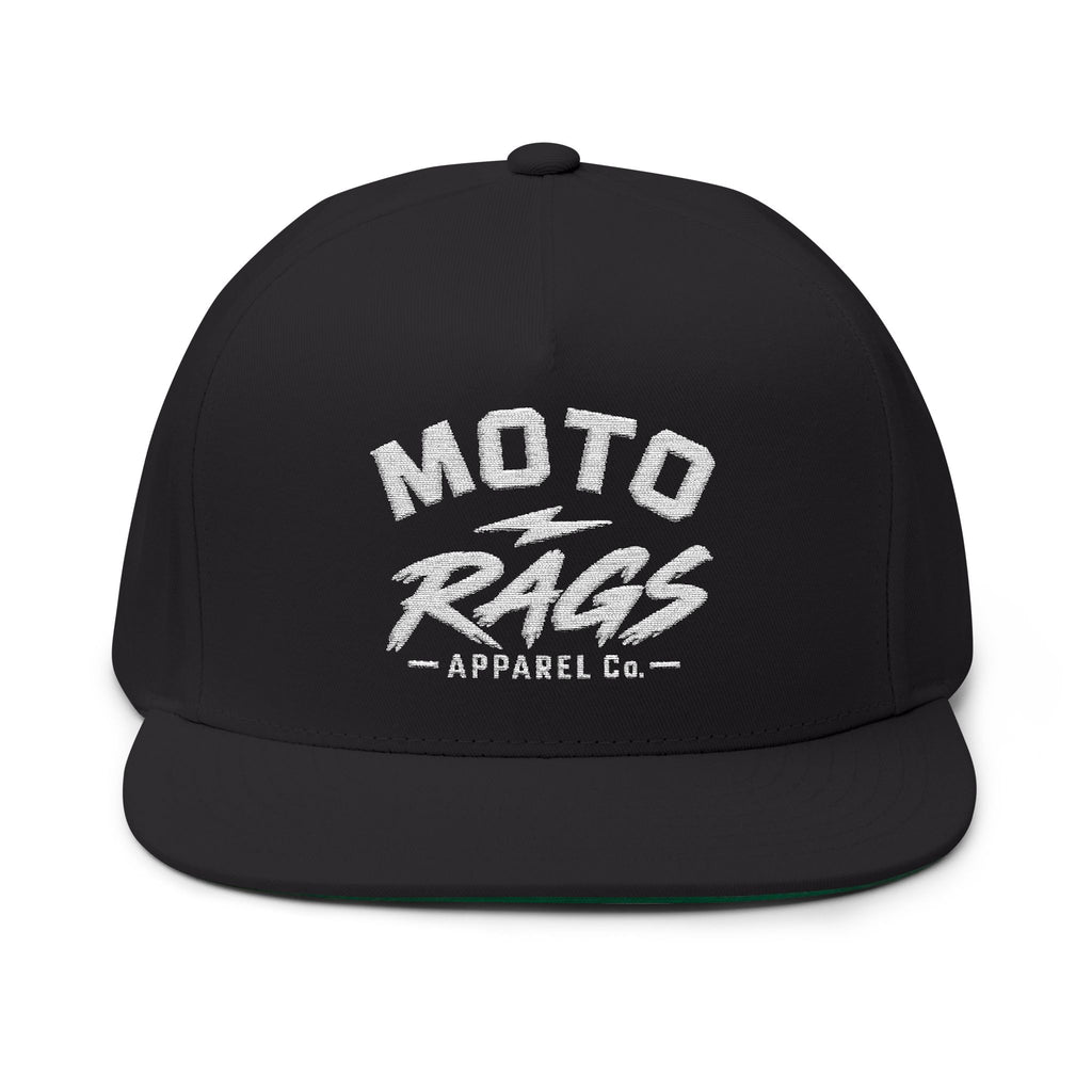 The OG Moto Rags Snapbill Flat Cap