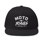 The OG Moto Rags Snapbill Flat Cap