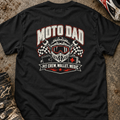 Moto Dad Pit Crew - Men's T-shirt
