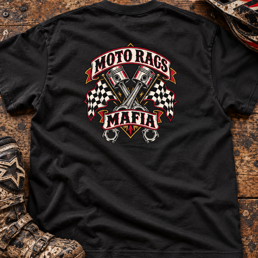 Moto Rags Mafia - Men's T-shirt