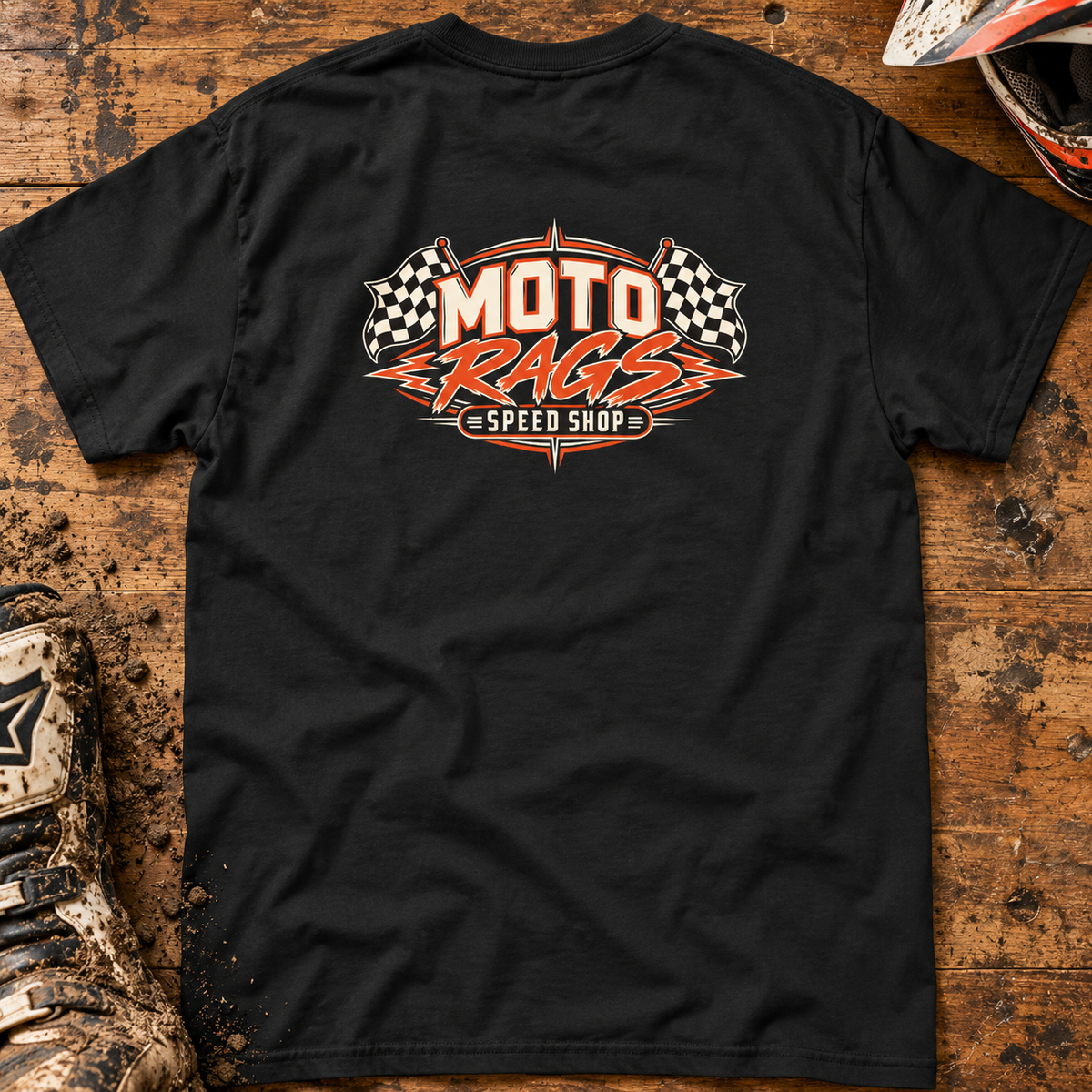 Moto Rags Speed Shop - Men's T-shirt