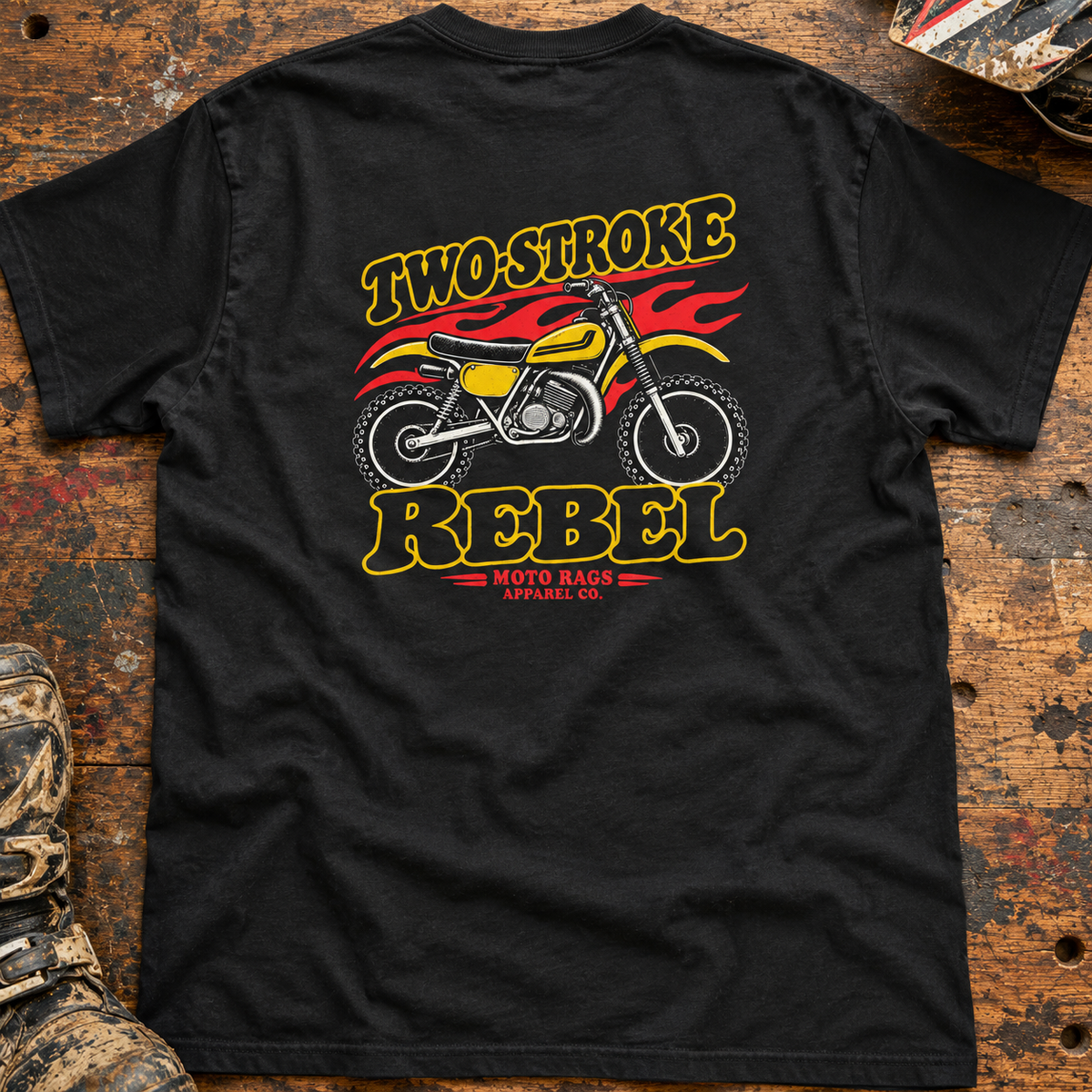 Two-Stroke Rebel - Men's T-shirt