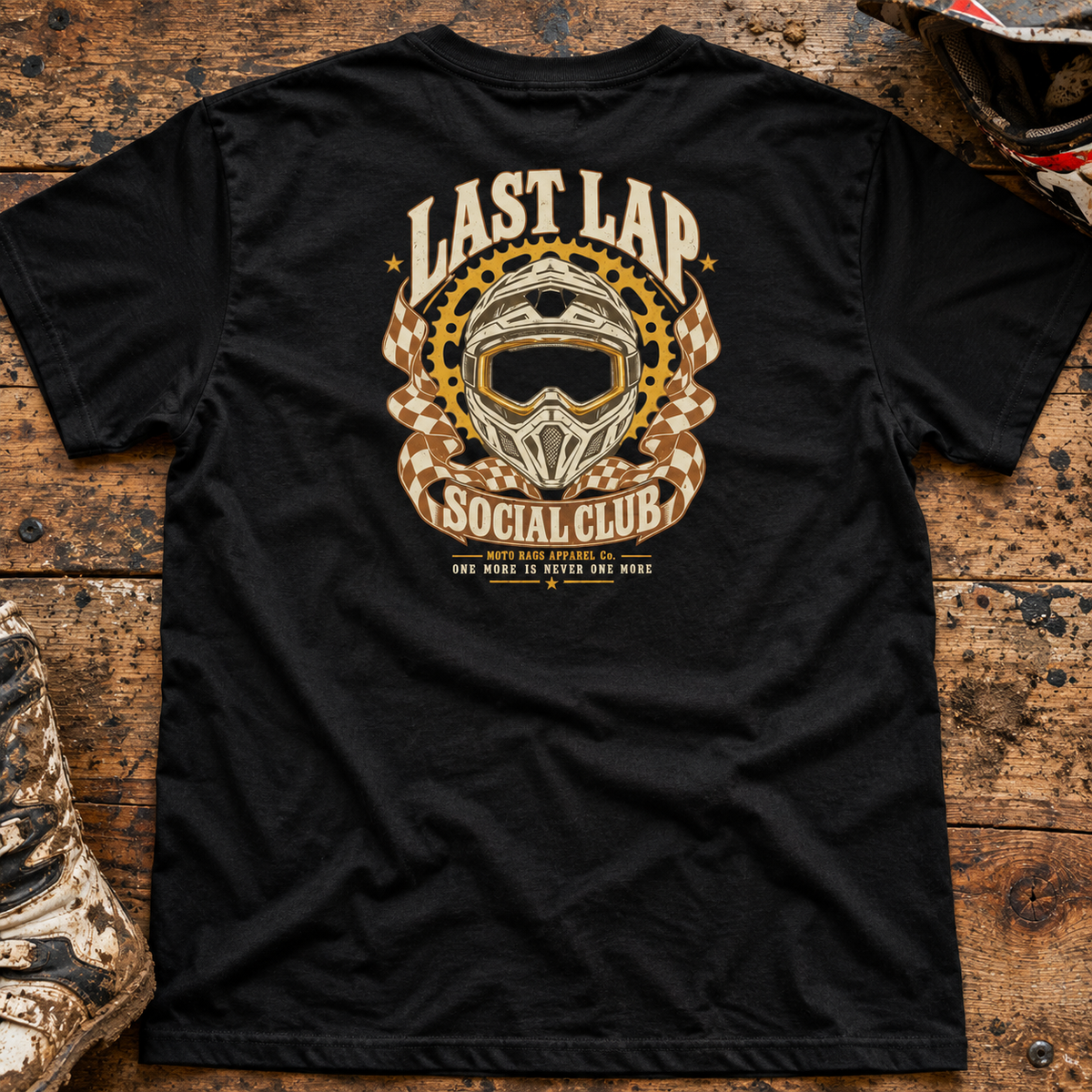 Last Lap Social Club - Men's T-shirt