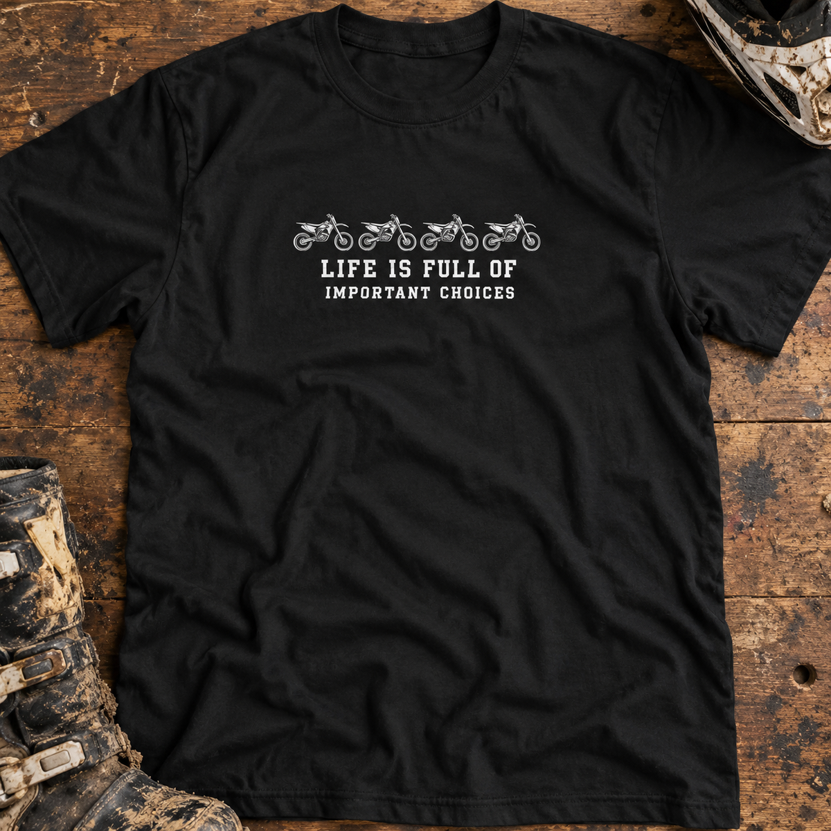 Life is Full of Important Choices - Men's T-shirt