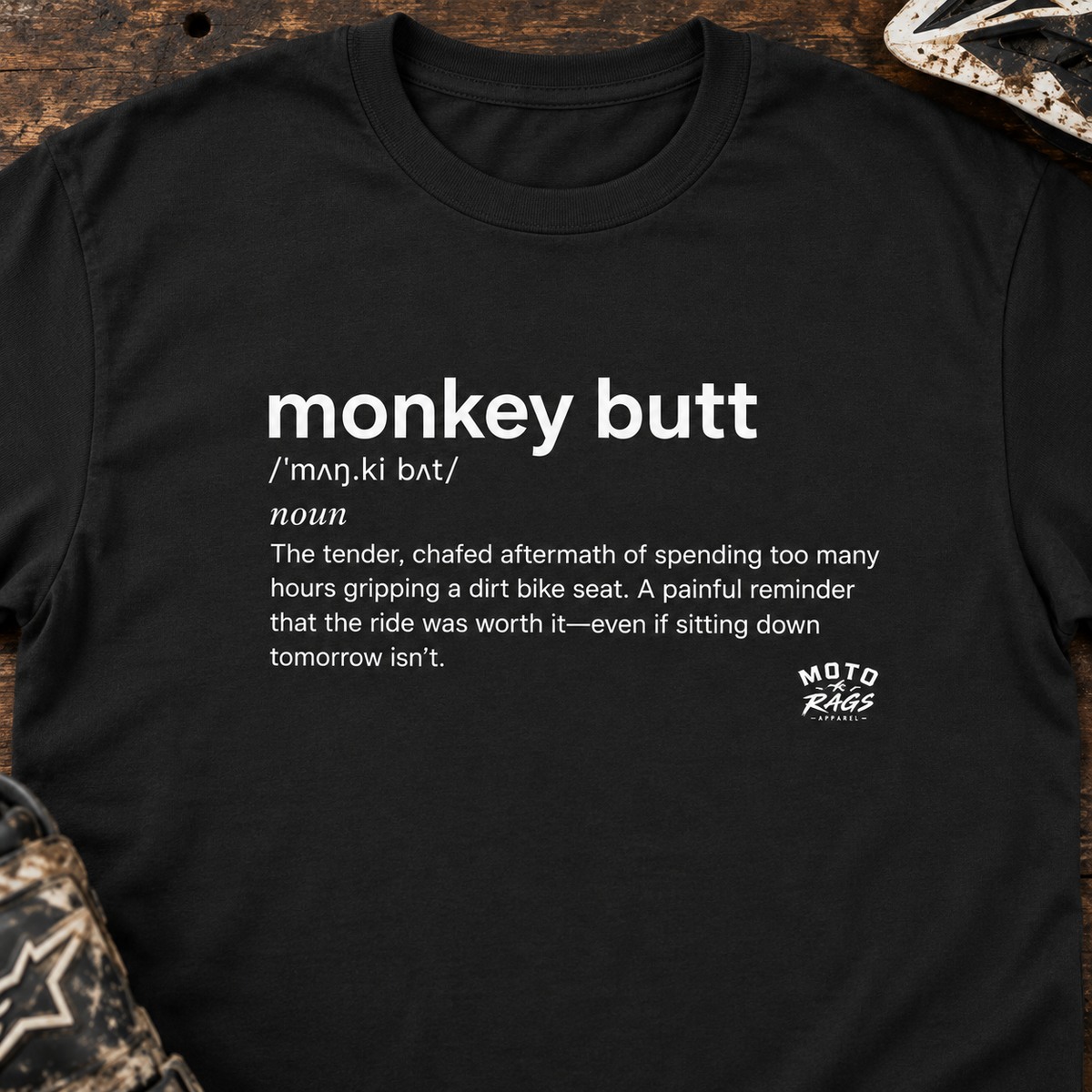 Defined: Monkey Butt - Men's T-shirt