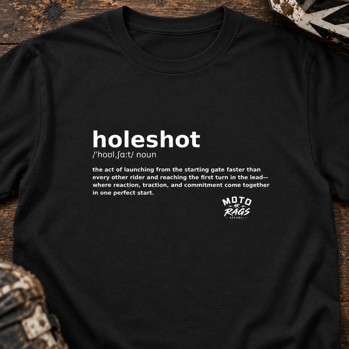 Defined: Holeshot - Men's T-shirt