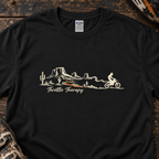 Throttle Therapy in the Desert - Men's T-shirt