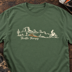 Throttle Therapy in the Desert - Men's T-shirt