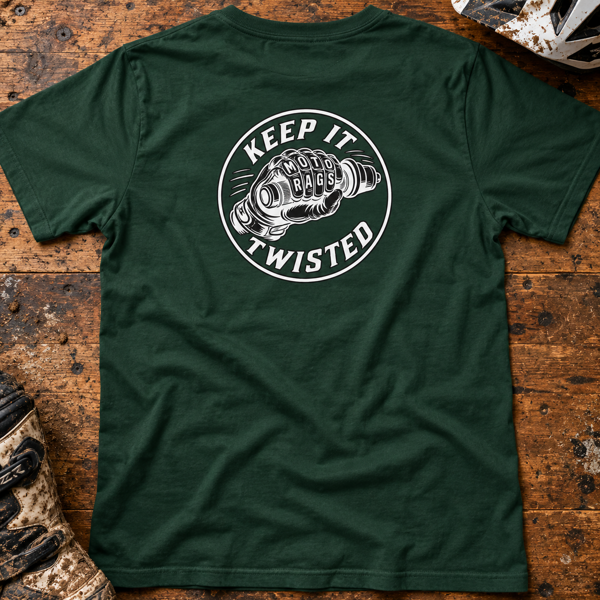 Keep It Twisted Moto Rags Style - Men's T-shirt