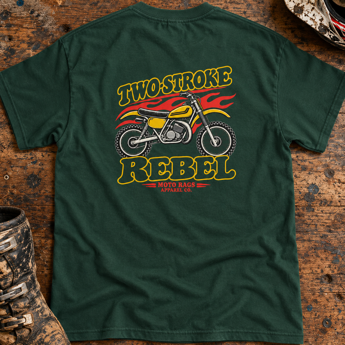 Two-Stroke Rebel - Men's T-shirt