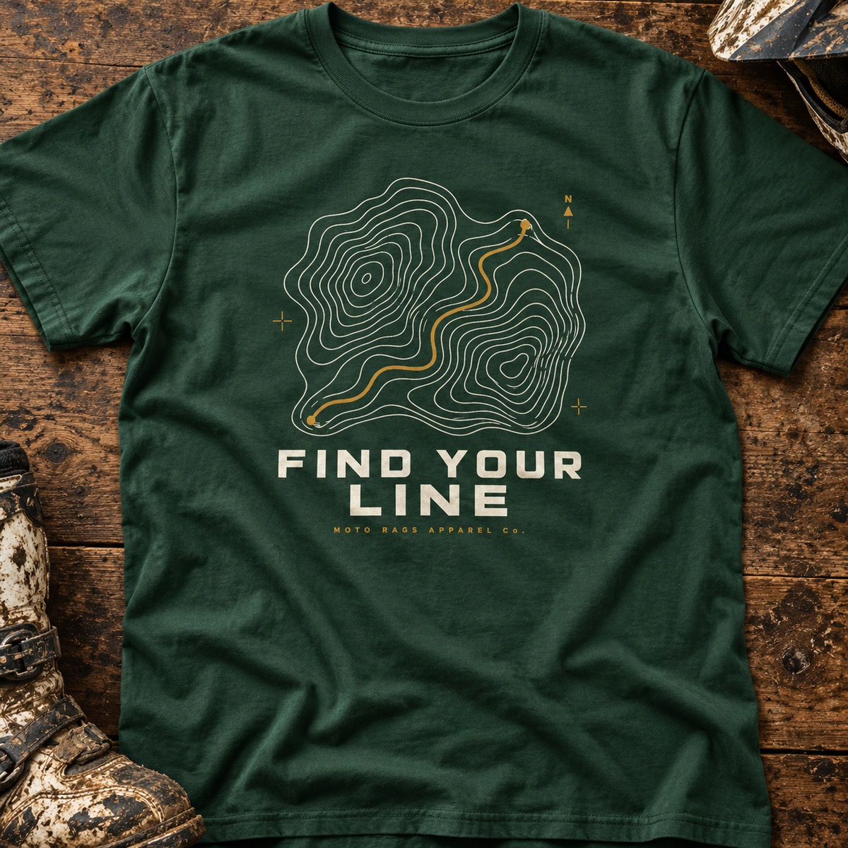 Find Your Line - Men's T-shirt