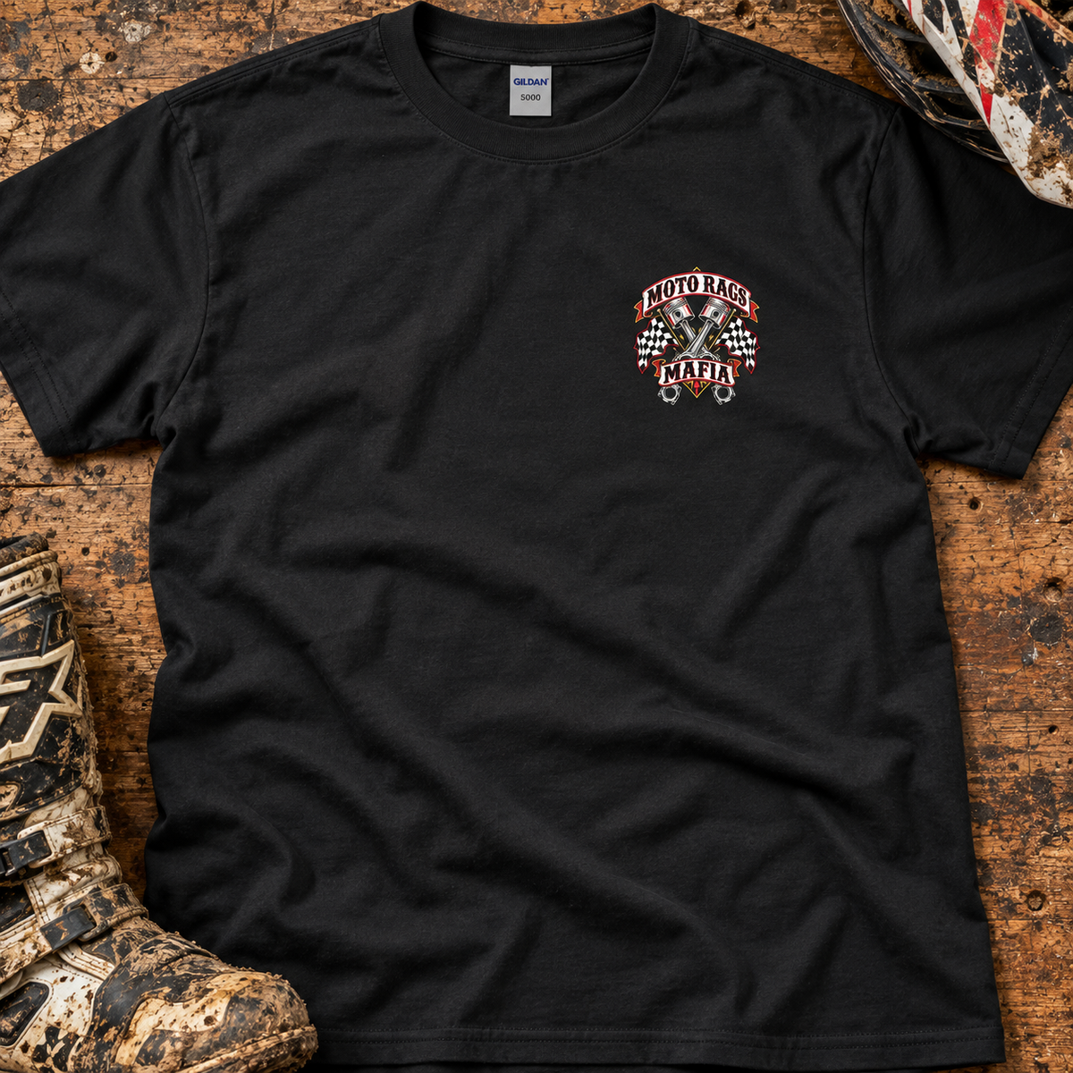 Moto Rags Mafia - Men's T-shirt