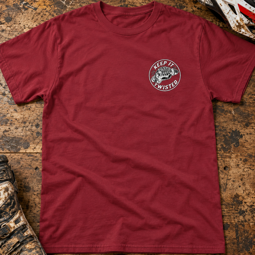 Keep It Twisted Moto Rags Style - Men's T-shirt