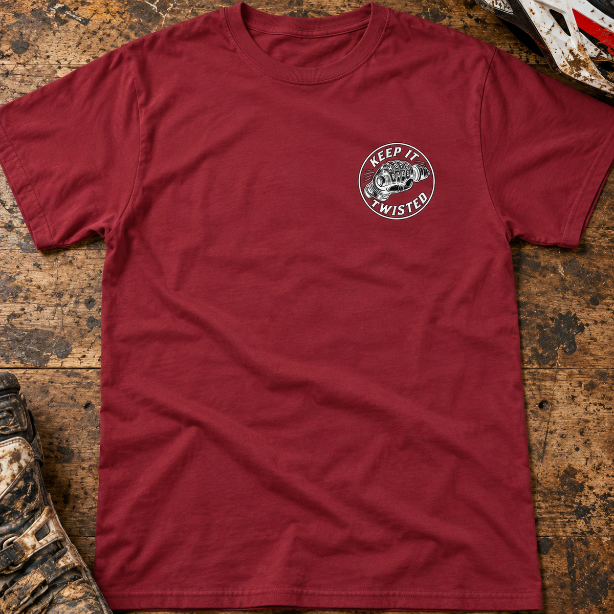 Keep It Twisted Moto Rags Style - Men's T-shirt