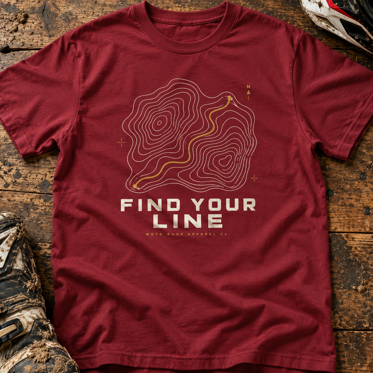 Find Your Line - Men's T-shirt
