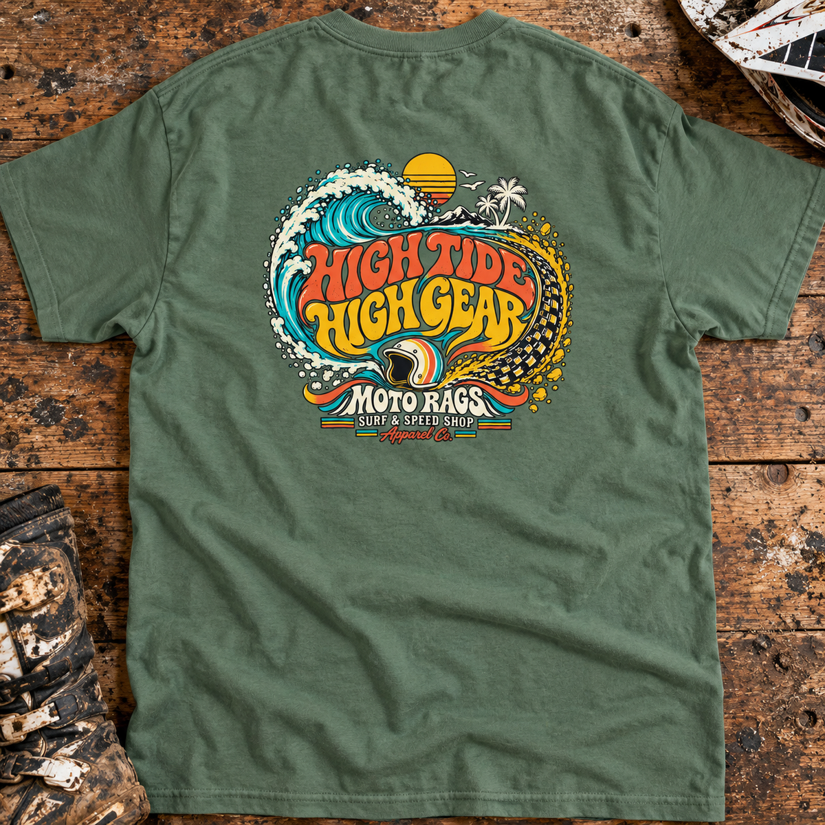 High Tide High Gear - Men's T-shirt