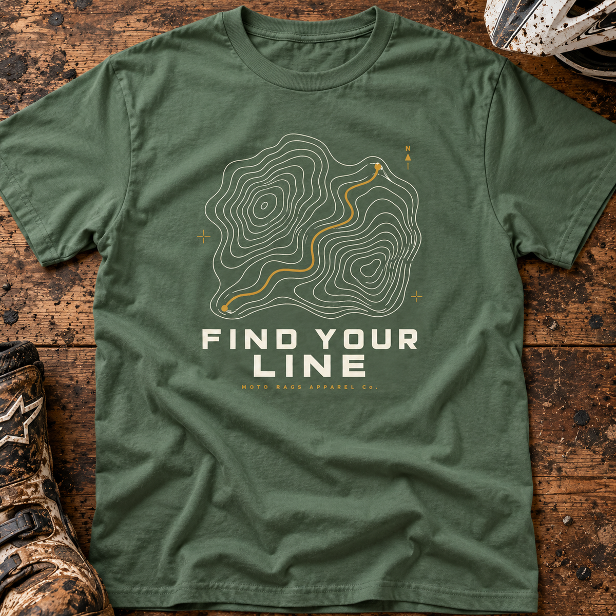 Find Your Line - Men's T-shirt