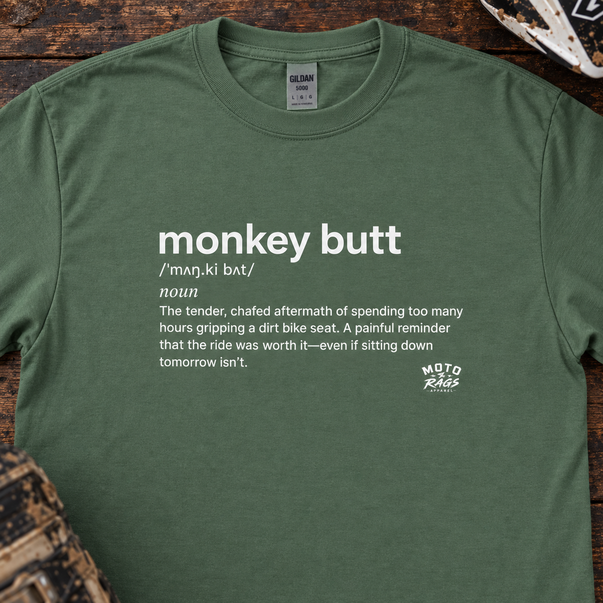 Defined: Monkey Butt - Men's T-shirt
