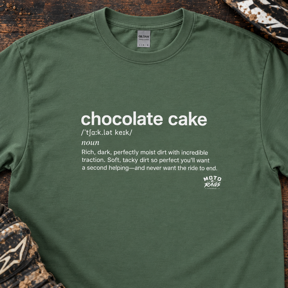 Defined: Chocolate Cake - Men's T-shirt