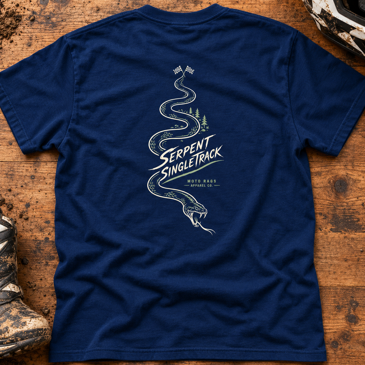 Serpent Singletrack - Men's T-shirt