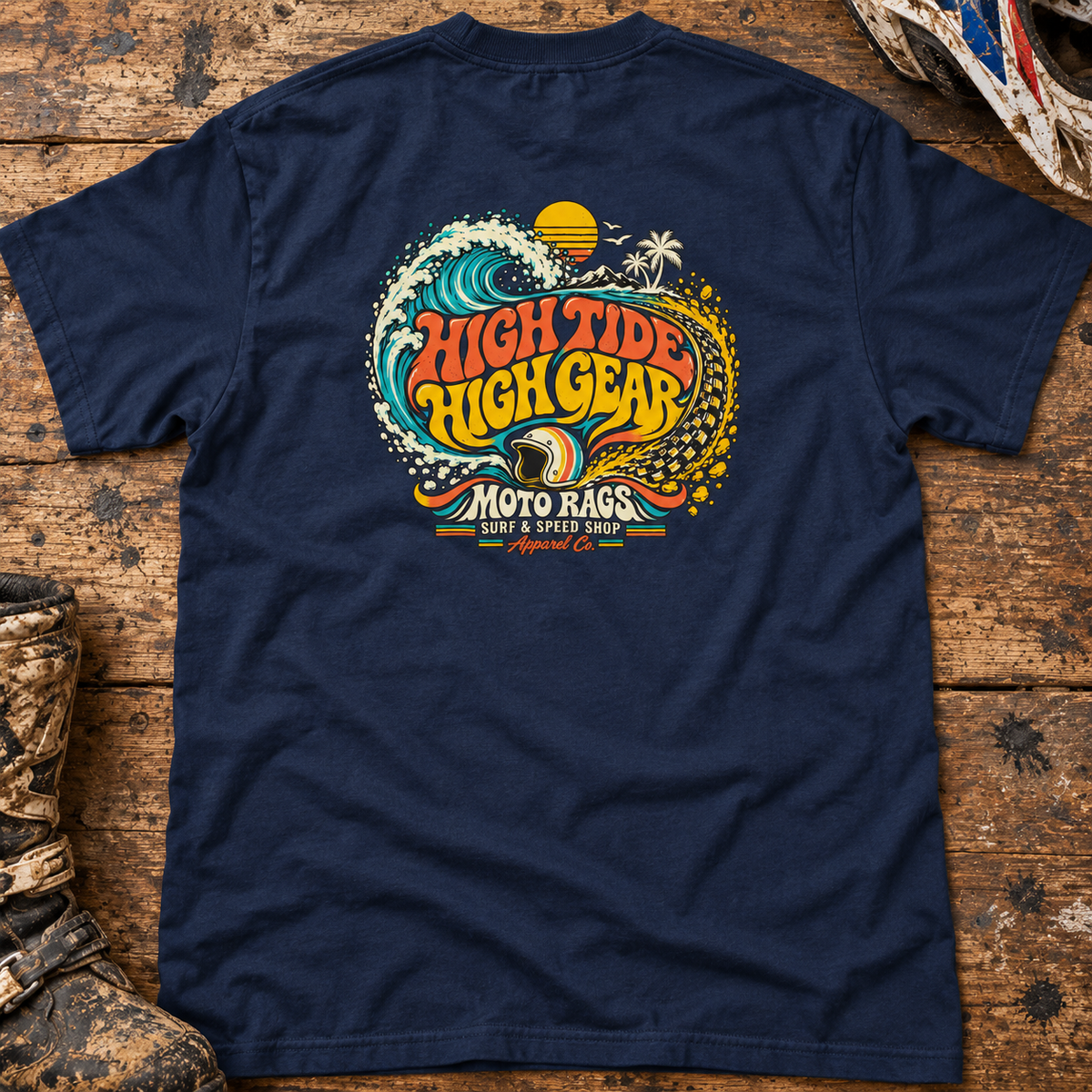 High Tide High Gear - Men's T-shirt