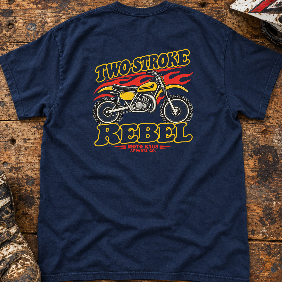 Two-Stroke Rebel - Men's T-shirt