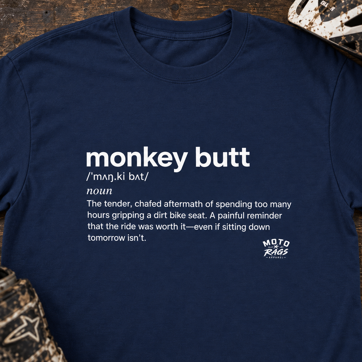 Defined: Monkey Butt - Men's T-shirt