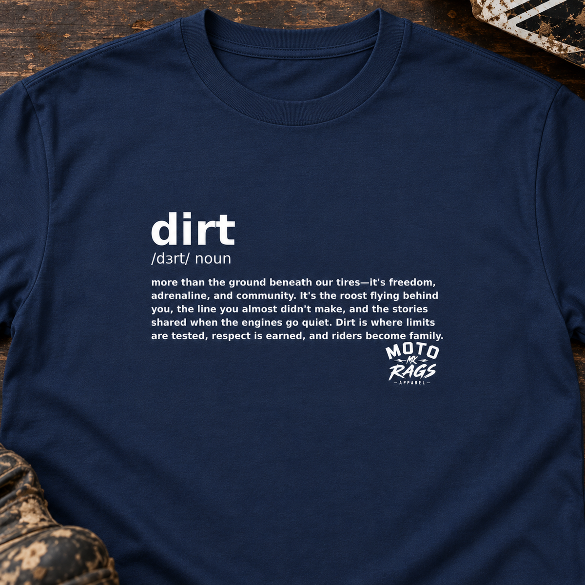 Defined: Dirt - Men's T-shirt