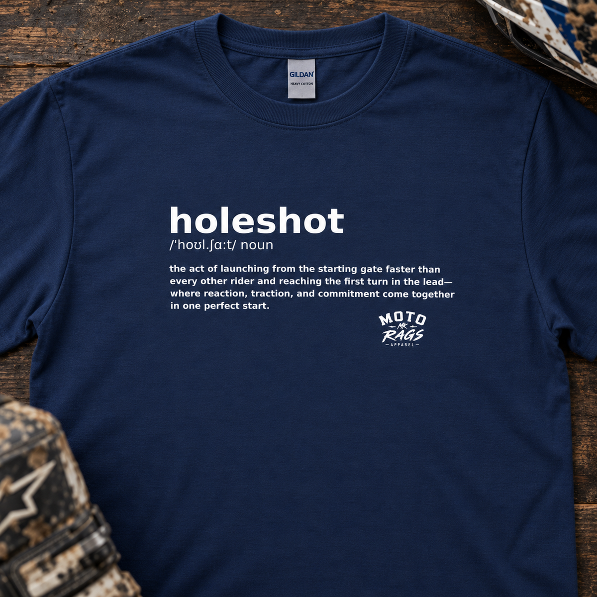Defined: Holeshot - Men's T-shirt