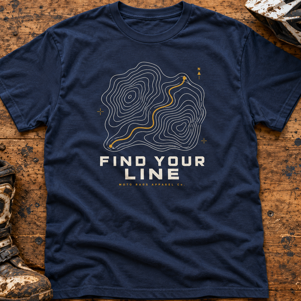 Find Your Line - Men's T-shirt