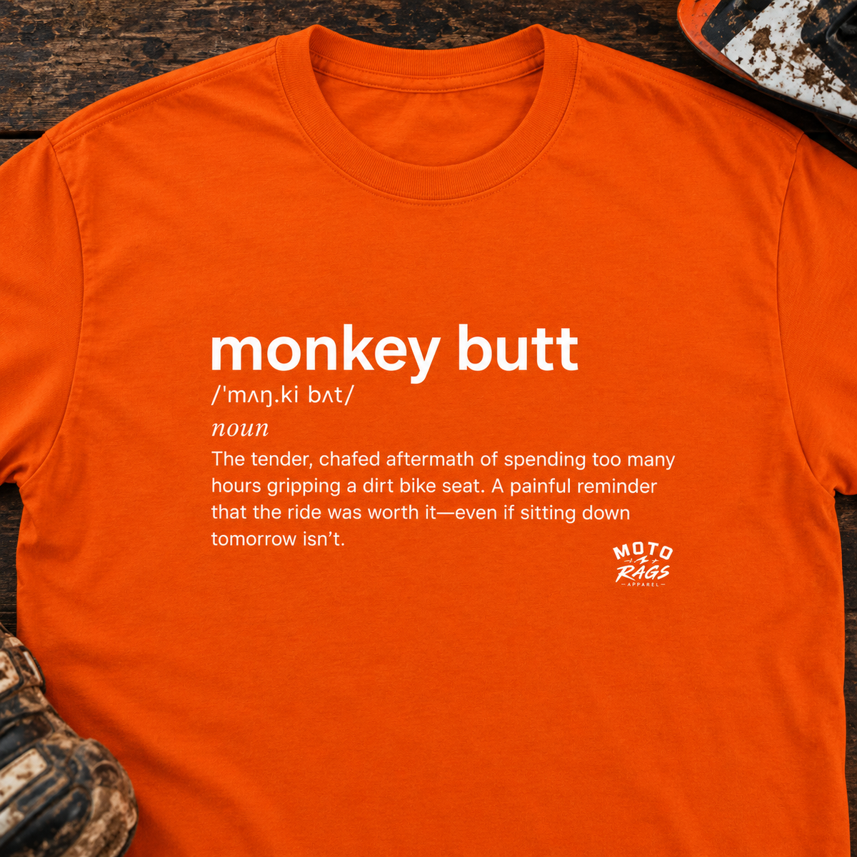 Defined: Monkey Butt - Men's T-shirt