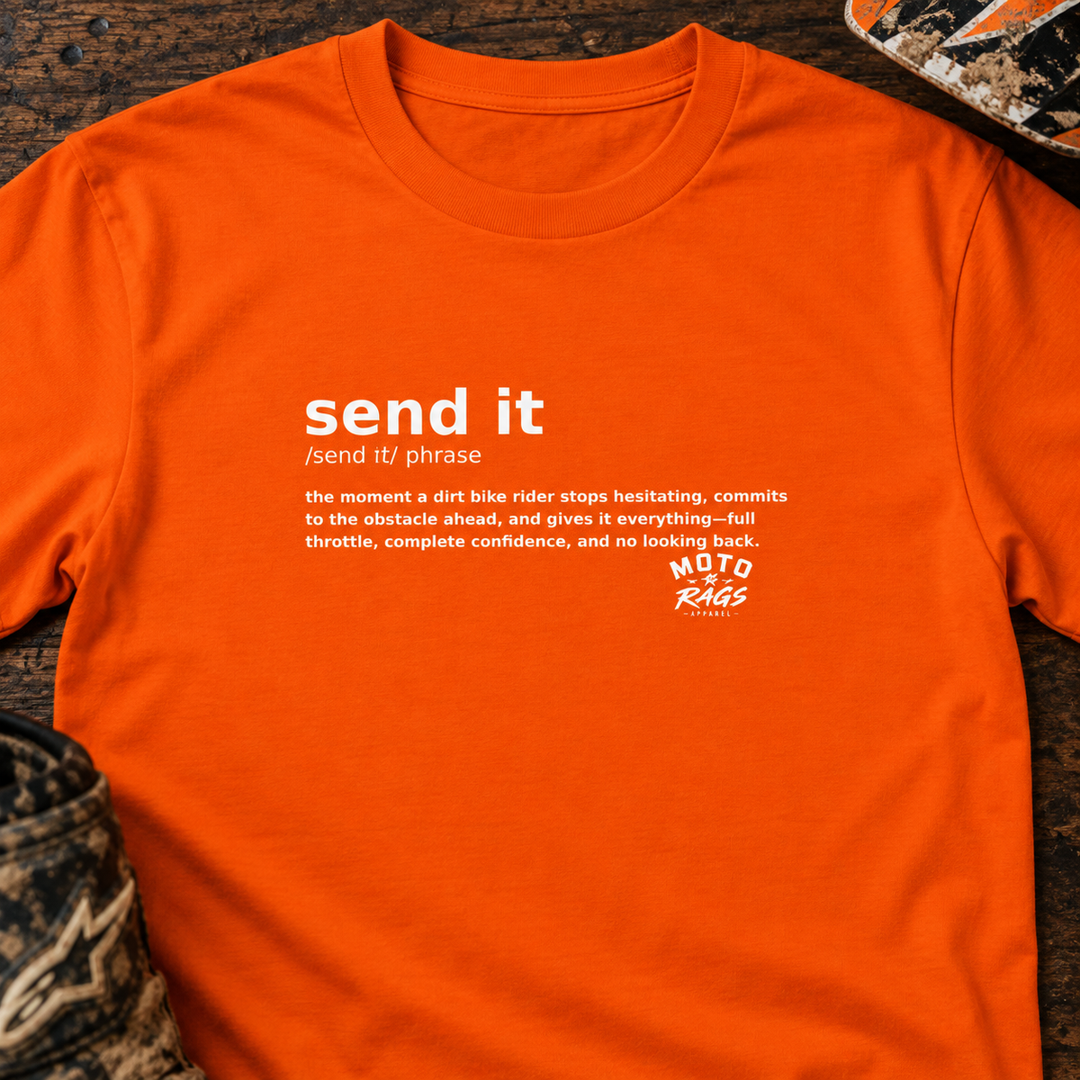 Defined: Send It - Men's T-shirt
